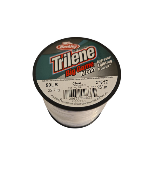 TRILENE BIG GAME MONO 50LB 275 YD TRILENE BIG GAME MONO 50LB 275 YD