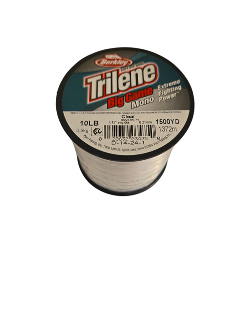 TRILENE BIG GAME MONO 10LB 1500 YD TRILENE BIG GAME MONO 10LB 1500 YD