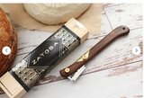 Zatoba black walnut premium bread lame for artisan and sourdough bread baking.
