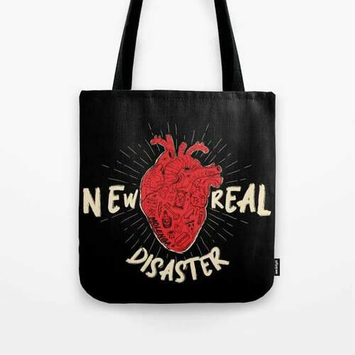 New Real Disaster tote bag