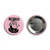 DeeCRACKS button pink