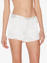 White silk sleep shorts_1