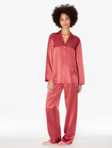 Silk pyjamas in Rose Noisette_1