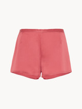 Silk shorts in Rose Noisette_0