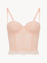 Lace corset in Light Coral - ONLINE EXCLUSIVE_0