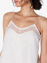 Camisole in off-white cotton voile_4