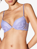Push-up bra in violet cotton_4