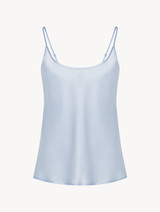 Azure silk camisole_0
