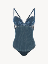 Dark blue lace bodysuit_0