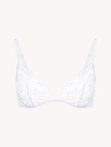 White lace non-wired bra_0