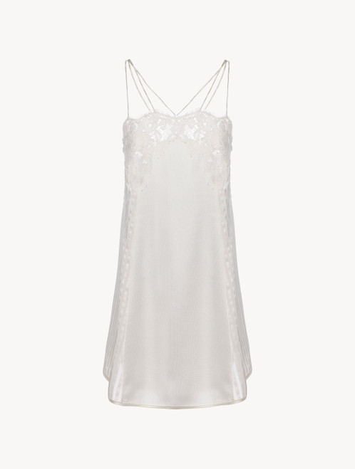 Slip Dress in off-white silk with Leavers lace_2