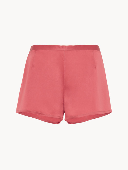 Silk shorts in Rose Noisette_1