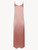 Powder pink silk long slip_0