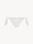 Ribbon Bikini Briefs in off-white with ivory embroidery_0