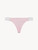 Lace thong in rose and cream_0