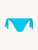 Ribbon tie bikini brief in turquoise with logo_0