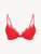 Red push-up bra with macramé_0