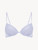 Push-up bra in violet cotton_0