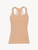 Nude cotton vest top_0