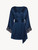 Blue silk short robe with frastaglio_0