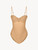 Amaretto-coloured underwired padded U-bra bodysuit_0
