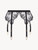 Black lace suspender belt_0