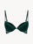 Green push-up bra with Leavers lace trim_0