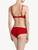 Red lace boyshort brief_2