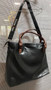 A very nice travel bag, XL size made of 100% Genuine leather, in black.