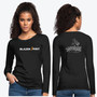 Blazen Spirit Signature Long Sleeve T-Shirt Black Gold Brand Hooligan is A Sport (Cruiser)