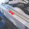 PPE HIGH FLOW PERFORMANCE INTERCOOLER WITH REINFORCED PINS 2006-2010 GM 6.6L DURAMAX LBZ/LMM (HIGH BOOST APPLICATIONS) (PPE115041100)Underhood View