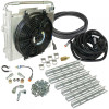 BD Power Xtruded Double Stacked Auxiliary Trans Cooler Kit (See Vehicle Fitment)- Turbo View