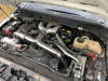 MPD UPPER COOLANT HOSE KIT " DUAL RADIATORS" 2020-2022 Powerstroke (67-PSD-2022-COOLHOSE_PKDR)Kit In Use View