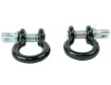 BULLETPROOF 5/8" CHANNEL SHACKLES FOR SAFETY CHAINS-Pair View