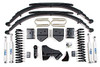 BDS Suspension 4" Suspension Lift Kit - 2005-2007 Ford 6.0L (F250/F350 4WD) Powerstroke- Leaf Springs View
