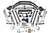 BDS 8" 4-Link Coil-Over Lift Kit | Diesel Only -2017-2019 Ford F250/F350 Super Duty 4WD POWERSTROKE- Shown with Optional DSC Upgrade