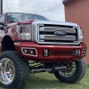 Flog SD Series Front Bumper - 2011-2016 Ford (F250/F350) 6.7L Powerstroke (FLOGSDFRONT1116) In Use View 1