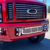 FLOG SD Series Front Bumper - 2008-2010 Ford (F-250/350) 6.4L Powerstroke (FLOGSDFront0810) Grille  Mesh View