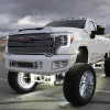 Flog SD Series Front Bumper- 2020+ Chevy Silverado 2500/3500 (FI20+SDFRONT_SILVERADO) Angle View