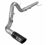 AFE Large Bore HD 4" DPF-Back Exhaust System 2018-2020 F-150 3.0L Powerstroke-Main View