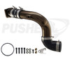Pusher HD 3" Cold Side Charge Tube for 2011-16 Ford F250/350 6.7L Powerstroke w/ Throttle Valve Replacement - Bronze 