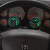 Glowshift MaxTow Dual Steering Column Gauge Package for 2003-2009 Cummins (MT-SC-263-DV-PKG)-Main View