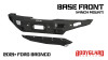 BRONCO BASE FRONT (WINCH MOUNT) FOR 2021 to 2023 Ford Bronco (LAF21MY) Mock Up View