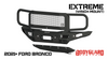 BODYGUARD BRONCO EXTREME FRONT (WINCH MOUNT) for 2021 to 2023 Ford Bronco (LEF21MY) Mock Up View