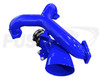 Pusher Powerflow Intake Manifold / Turbo Inlet Package for 2015 to 2019 Ford 6.7L Powerstroke (PFP1519ISE) Blue View