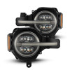 AlphaRex NOVA Series LED Projector Headlights Black 2021 to 2023 Ford Bronco (880260)-Main View