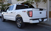 AlphaRex Luxx Series Black LED Tail Lights 2021 to 2023 Ford F150 (Without Blind Spot Monitor) (653020)-In Use View