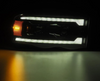 AlphaRex LUXX Series Alpha Black LED Projector Headlights 2003 to 2005 Ram 2500/3500 (880569)-Light View