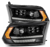 AlphaRex Pro Series Alpha Black Projector Headlights 2010 to 2018 Dodge Ram 2500/3500 (880524)-Main View
