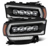 AlphaRex NOVA Series Black LED Projector Headlights 2019 to 2022 Ram 2500/3500 (For Trucks with Factory Halogen Headlights) (880553)-Main View